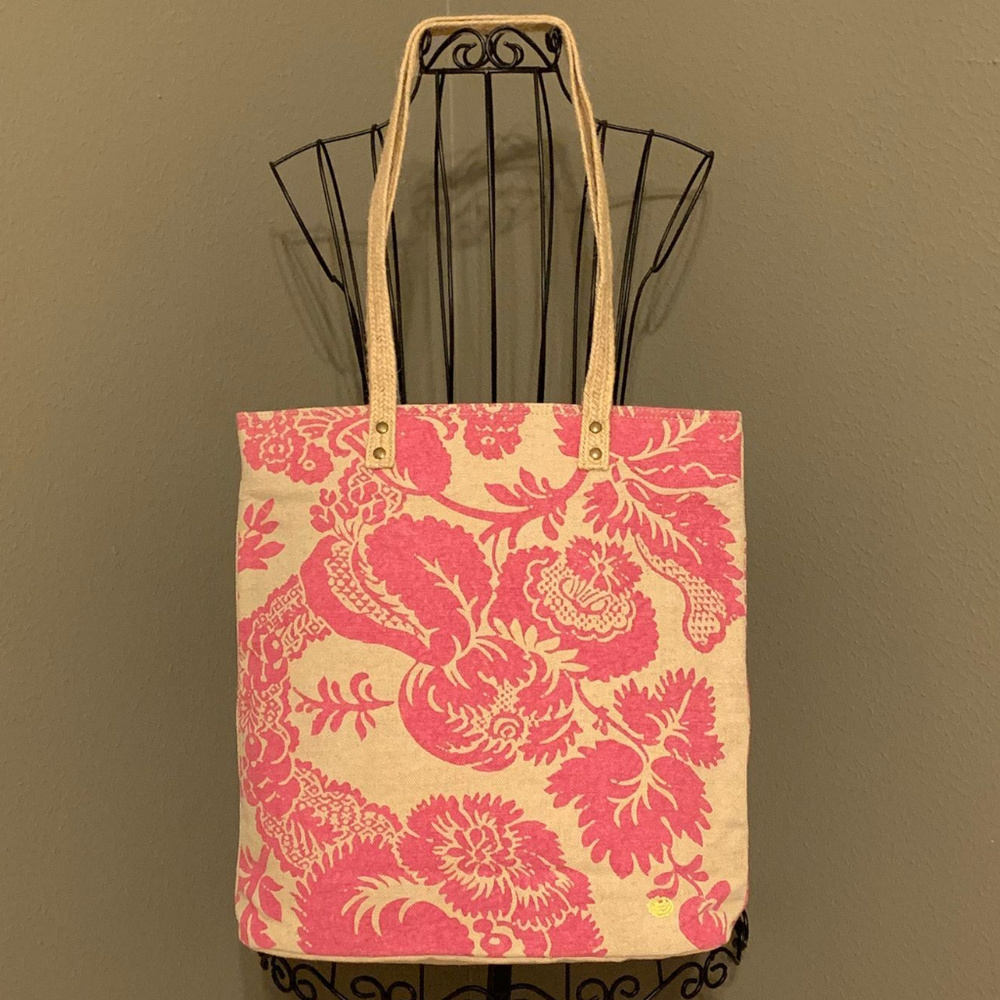 Amy Butler for Kalencom Ginger Tote - Damask Berry